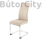 Kép 1/9 - Szánkótalpas bársony szék (többféle szín)