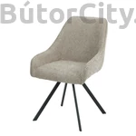 Kép 1/7 - Denton forgó étkezőszék - bouclé (bézs vagy szürke)