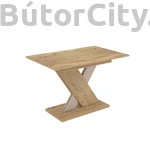 Kép 1/8 - Axi 120 bővíthető étkezőasztal, Rivoli/Anemon színben, laminált asztallap, 120-160 cm
