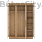 Kép 2/2 - Leonardo 3 ajtós gardróbszekrény (S02)