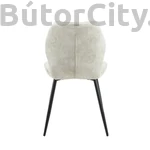 Kép 7/10 - Modern étkezőszék függőleges tűzéssel, bézs