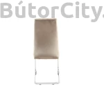 Kép 7/9 - AS-118 étkezőszék, bársony, latte