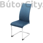 Kép 2/9 - AS-118 étkezőszék, bársony, kék