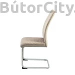 Kép 6/9 - AS-118 étkezőszék, bársony, latte