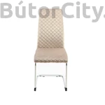 Kép 5/9 - AS-118 étkezőszék, bársony, latte