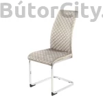 Kép 8/9 - AS-118 étkezőszék, bársony, szürke