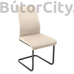 Kép 1/5 - Trentino szánkótalpas szék (latte)