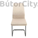 Kép 2/5 - Trentino étkezőszék 126 latte bársony