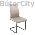 Kép 1/5 - Trentino szánkótalpas szék (szürke)