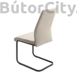 Kép 4/5 - Trentino étkezőszék 126 szürke bársony