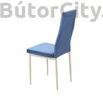 Kép 4/5 - Festett fémvázas szék 131 kék