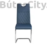 Kép 3/3 - ASR113 kék bársony, króm láb