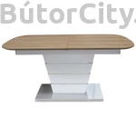 Kép 2/3 - Peru bővíthető étkezőasztal, ovális asztallappal