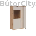 Kép 1/4 - Brevas 2 ajtós vitrin (REG1D1W/90)