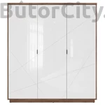 Kép 6/7 - Forn gardróbszekrény (SZF3D) (delano tölgy korpusz/matt fekete front)