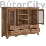 Kép 3/7 - Gent vitrines komód (KOM2W6S/13/17)