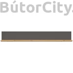 Kép 2/2 - Hesen fali polc (P/2/18) (grafit)