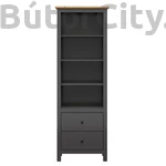 Kép 2/3 - Hesen könyvespolc (REG2S/20/7) (grafit)