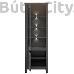 Kép 3/4 - Hesen vitrin (REG1W1D/20/7) (grafit)