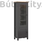 Kép 1/4 - Hesen vitrin (REG1W1D/20/7) (grafit)