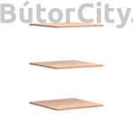 Kép 1/2 - Lamea kiegészítő polcok szettben 154 cm széles szekrényhez (POL/49)