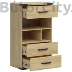 Kép 4/7 - Lara magas  komód (KOM3S)