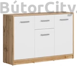 Kép 1/5 - Matos 3 ajtós, 1 fiókos komód (KOM3D1S)