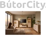 Kép 5/5 - Sawira II vitrin - mauvella tölgy (REG1D1W/20/7)