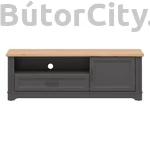 Kép 3/4 - Grafit/artisan tölgy TV-állvány, Tolmin