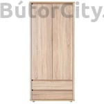 Kép 1/7 - Fuggi fiókos, akasztós szekrény