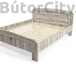 Kép 1/2 - Cintia ágykeret ágyráccsal san remo tölgy (választható méret)