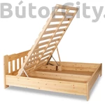 Kép 2/4 - Leo ágykeret ágyneműtartós - gázrugós (választható méret)