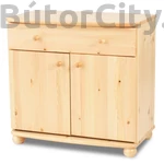 Kép 1/2 - Claudia 1 nagyfiókos 2 ajtós komód