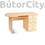 Kép 2/4 - Claudia 4 fiókos computer asztal (jobbos)