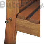 Kép 4/4 - Háromüléses kerti pad