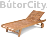 Kép 2/7 - Állítható napozóágy, prémium