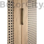 Kép 7/10 - BORNEO S-1 gardrób, szín: artisan tölgy/fekete