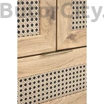 Kép 8/10 - BORNEO S-1 gardrób, szín: artisan tölgy/fekete