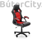 Kép 1/10 - Berkel gaming forgószék, billenő mechanika, szín: fekete/piros