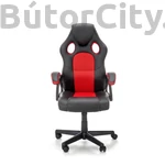 Kép 3/10 - Berkel gaming forgószék, billenő mechanika, szín: fekete/piros