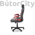 Kép 4/10 - Berkel gaming forgószék, billenő mechanika, szín: fekete/piros
