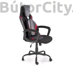 Kép 8/10 - Jensen forgószék, billenő mechanika, szürke/fekete/piros