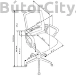 Kép 3/3 - Scott forgószék