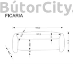 Kép 7/7 - FICARIA pad tároló funkcióval, szín: krémszínű