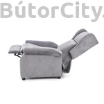 Kép 3/4 - manuálisan állítható szürke fotel