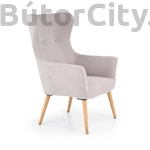 Kép 1/4 - Cotto fotel, világosszürke