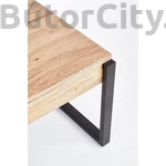 Kép 5/5 - CAPRI dohányzóasztal, szín: san remo tölgy/fekete