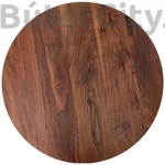 Kép 8/9 - JAVA dohányzóasztal, 2-es szett, szín: dió/fekete