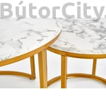 Kép 4/7 - Paola dohányzóasztal szett, arany szín