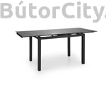 Kép 4/7 - JASPER garnitúra (asztal + 4 szék), téglalap alakú, szín: fekete